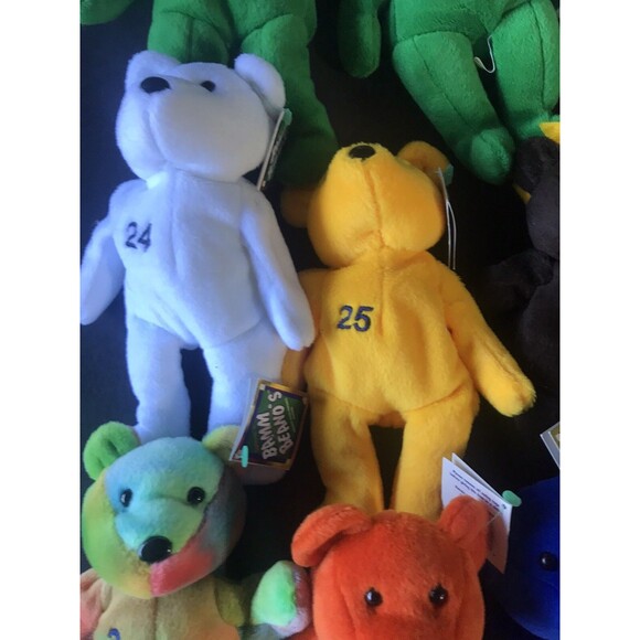 Bamm Beano's Lot Of 20 New NWT Baseball Player MLB Collection Beanie Free Ship - Picture 6 of 16